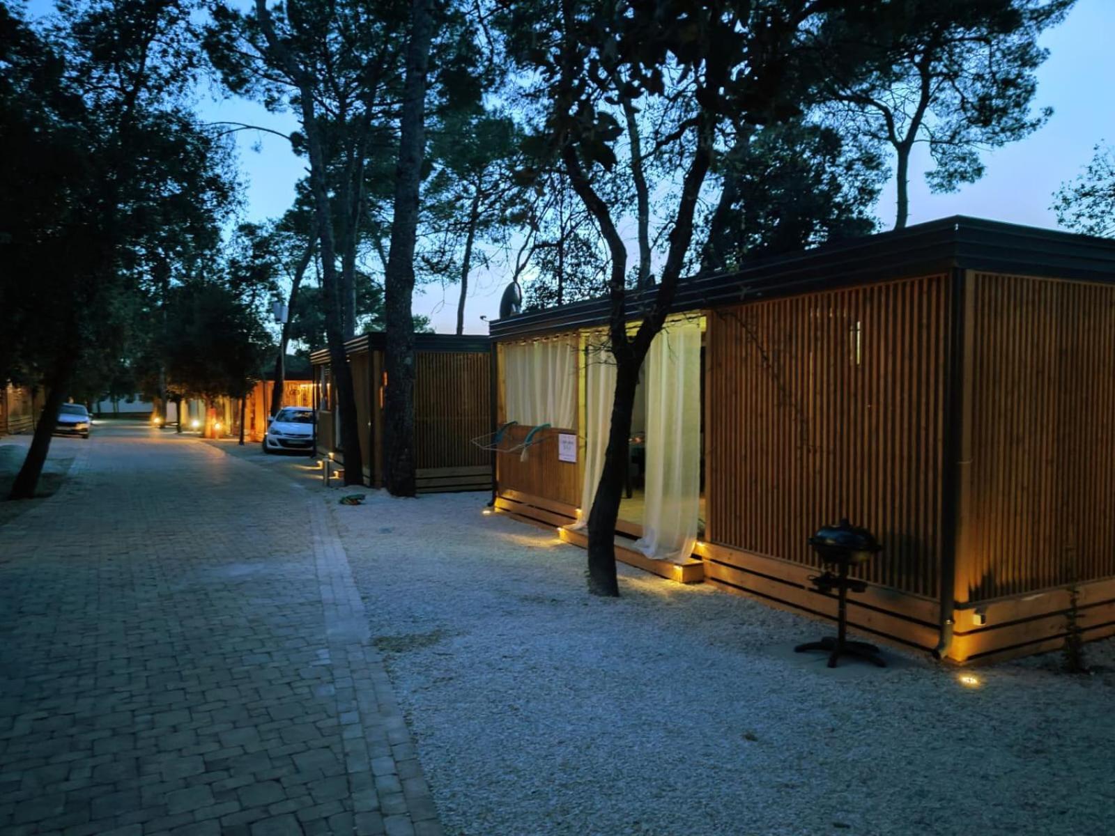 Mobile Home Kala Biograd Na Moru Exterior photo