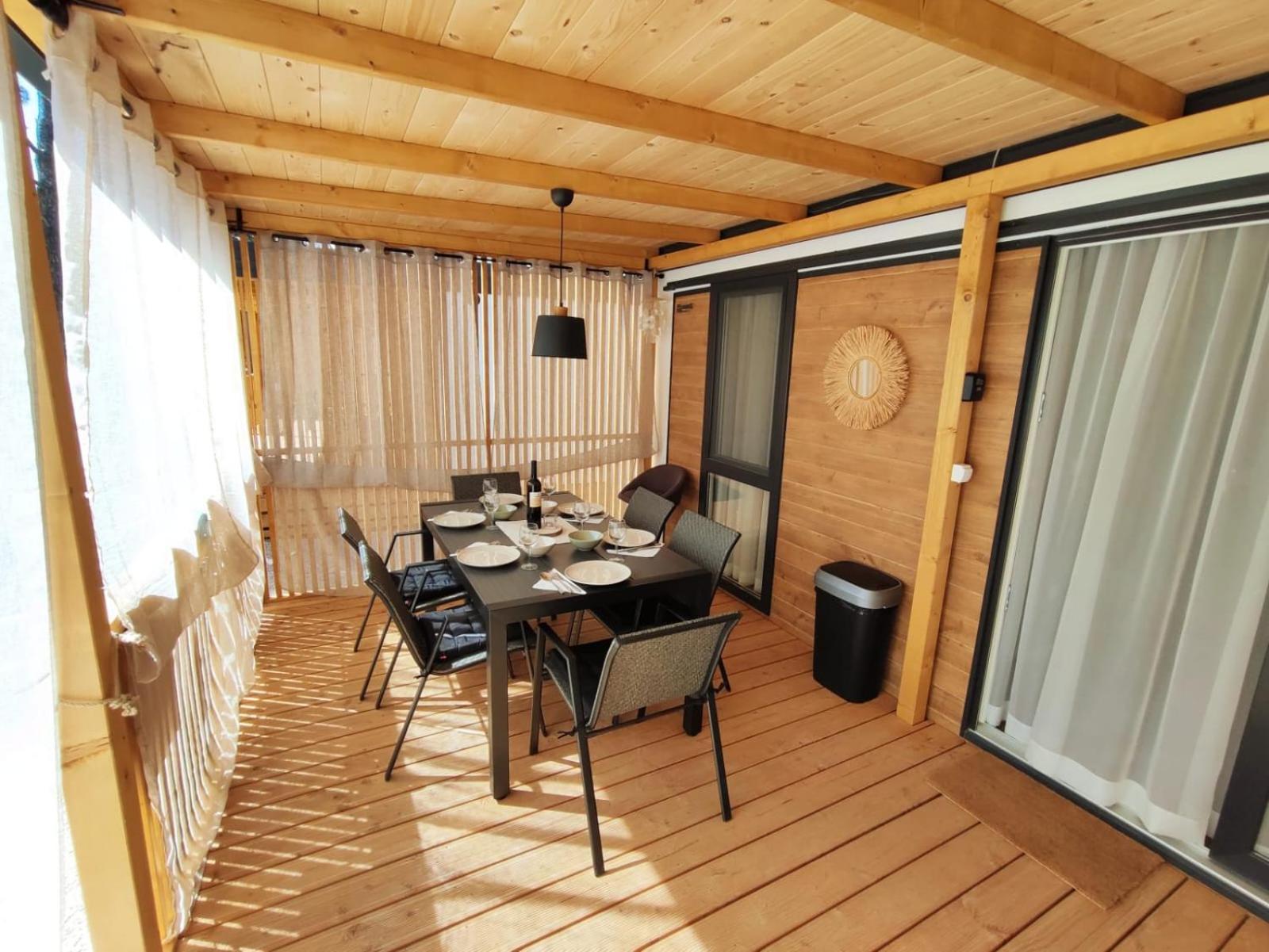 Mobile Home Kala Biograd Na Moru Exterior photo